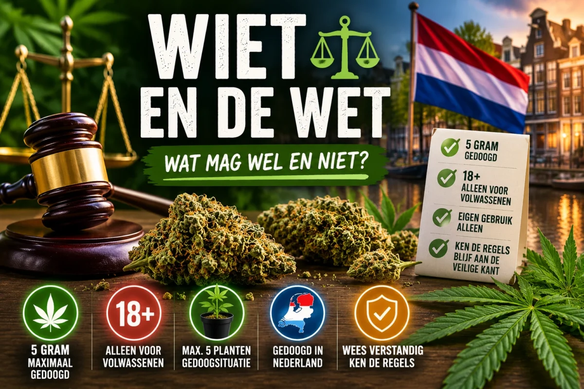 Wiet en de wet in Nederland