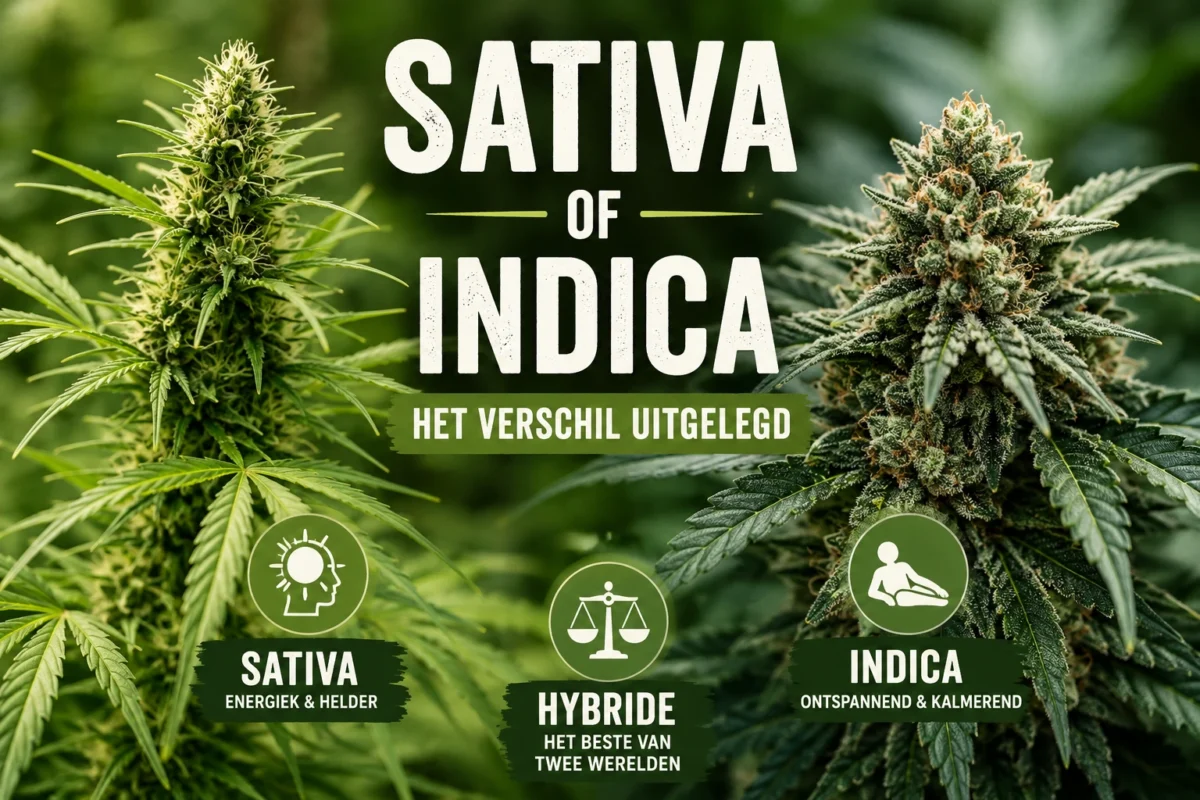 Sativa en indica wiet