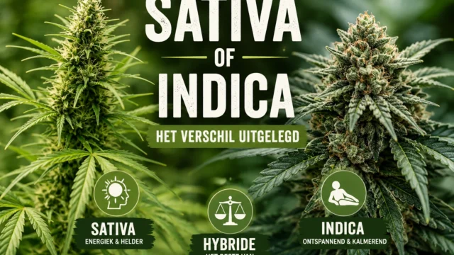 Sativa en indica wiet