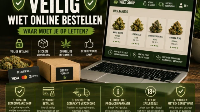 Veilig wiet online bestellen