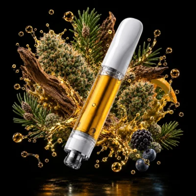 Bruce Banner THC vape cartridge 510 thread 79,5% THC