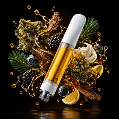 Gelato 41 THC vape cartridge 510 thread 74,79% THC