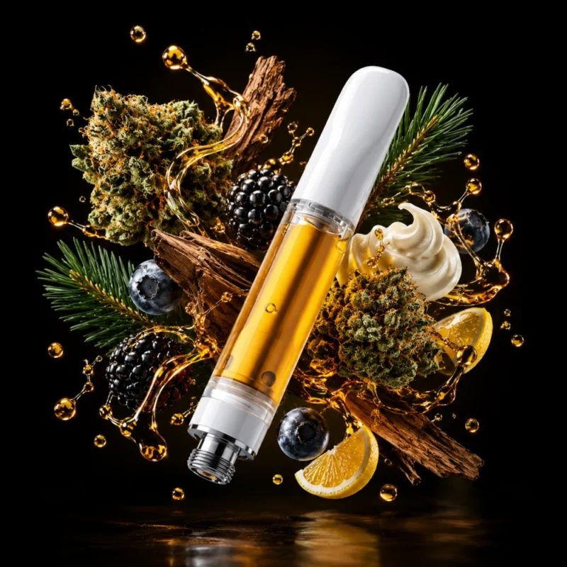 Gelato 41 THC vape cartridge 510 thread 74,79% THC